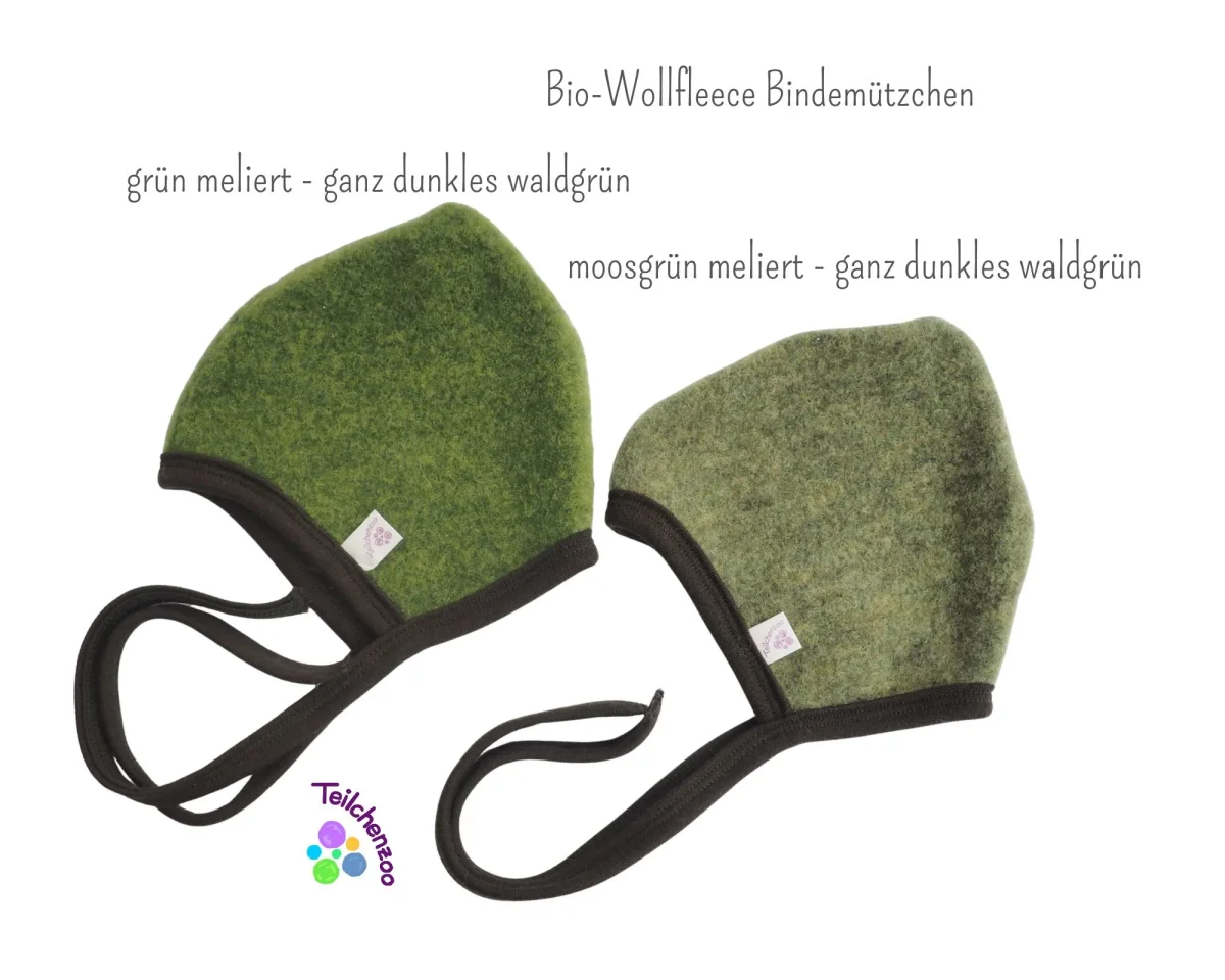 Wollfleecebindemützchen – Bild 8