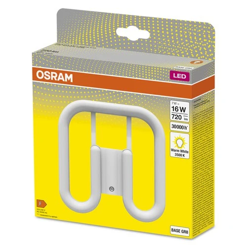 OSRAM DULUX LED-Lampe SQ16 EM, 7W, 720lm, 3500K , Warmweiß – Bild 4