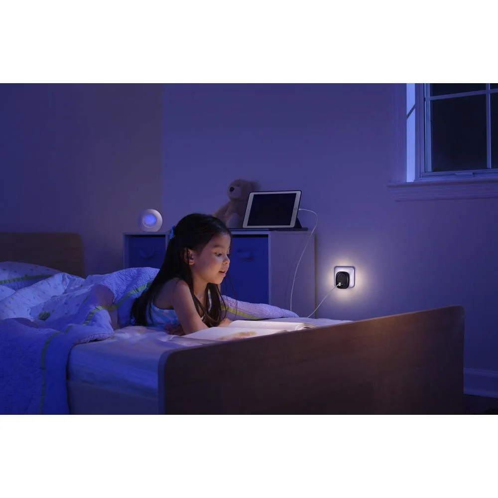 OSRAM LUNETTA EDGE Steckdosen-Nachtlicht, 0,35W, 10lm, schwarz – Bild 5