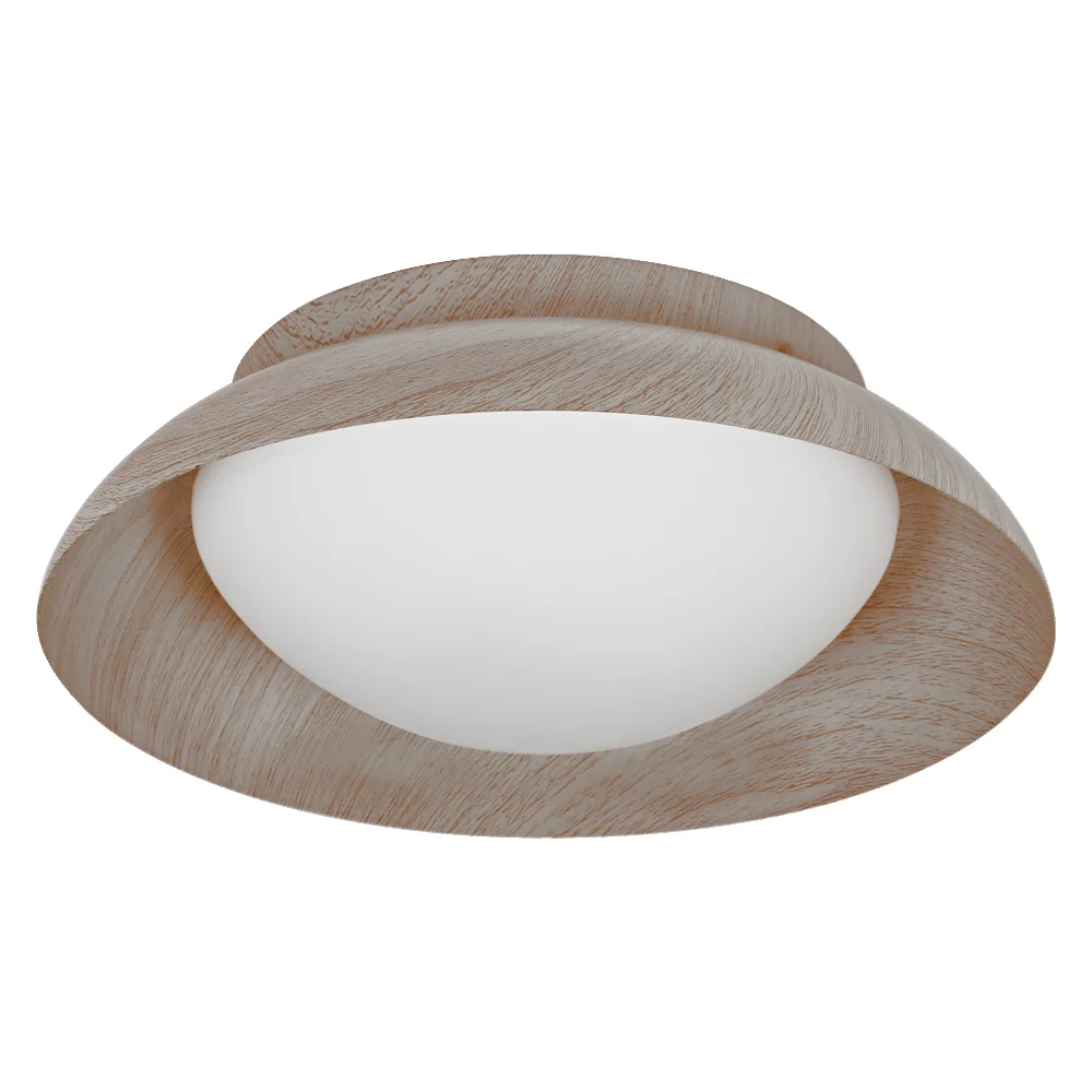 OSRAM ORBIS MILAN Deckenleuchte 305mm, holzfarben, 2xE27 – Bild 3