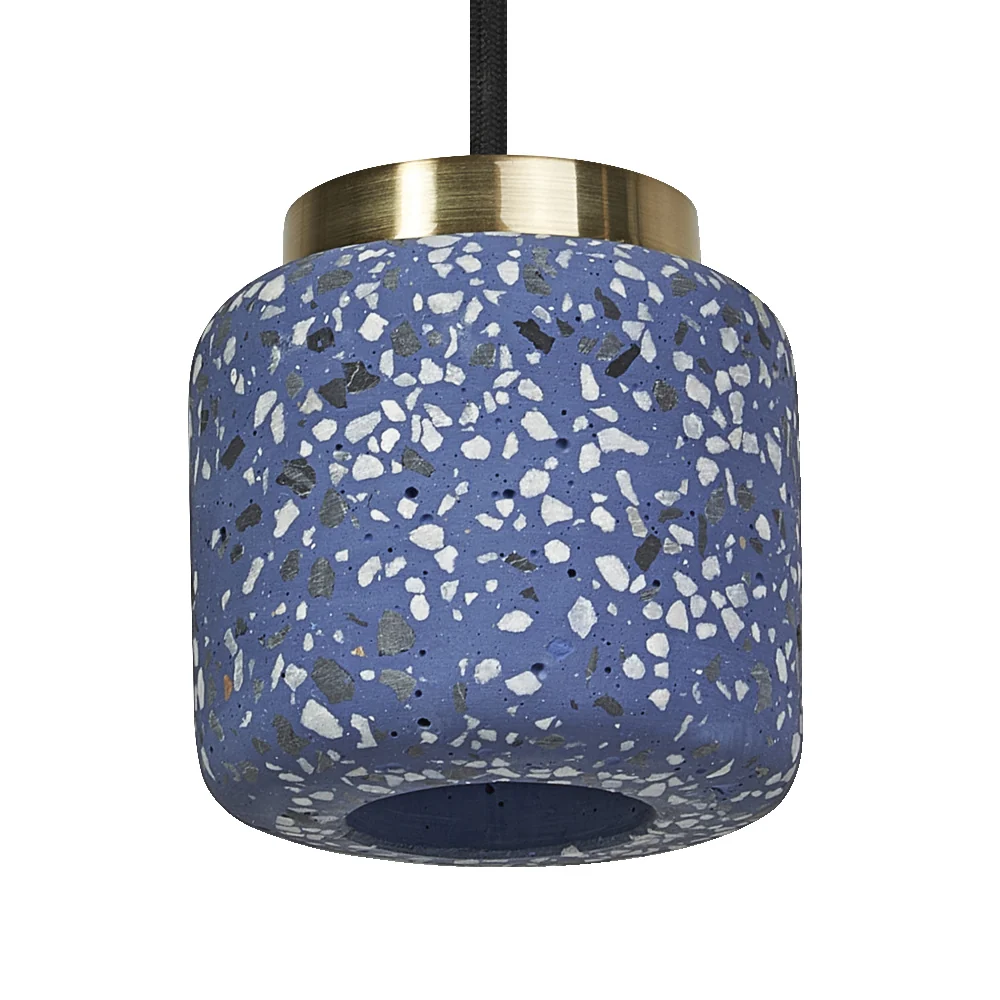 OSRAM DECOR Terazzo Ball Pendelleuchte Blau, GU10 – Bild 4
