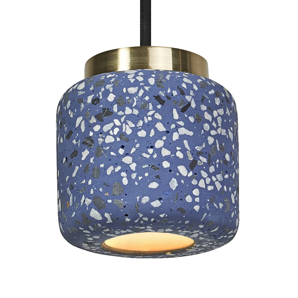 OSRAM DECOR Terazzo Ball Pendelleuchte Blau, GU10 – Bild 2