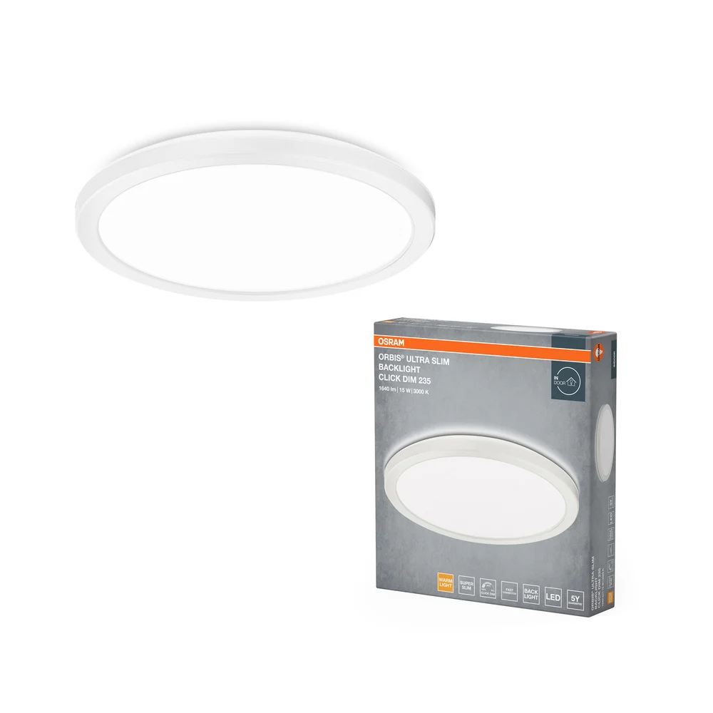 OSRAM ORBIS ClickDim Deckenleuchte 235mm, dimmbar, weiß – Bild 2