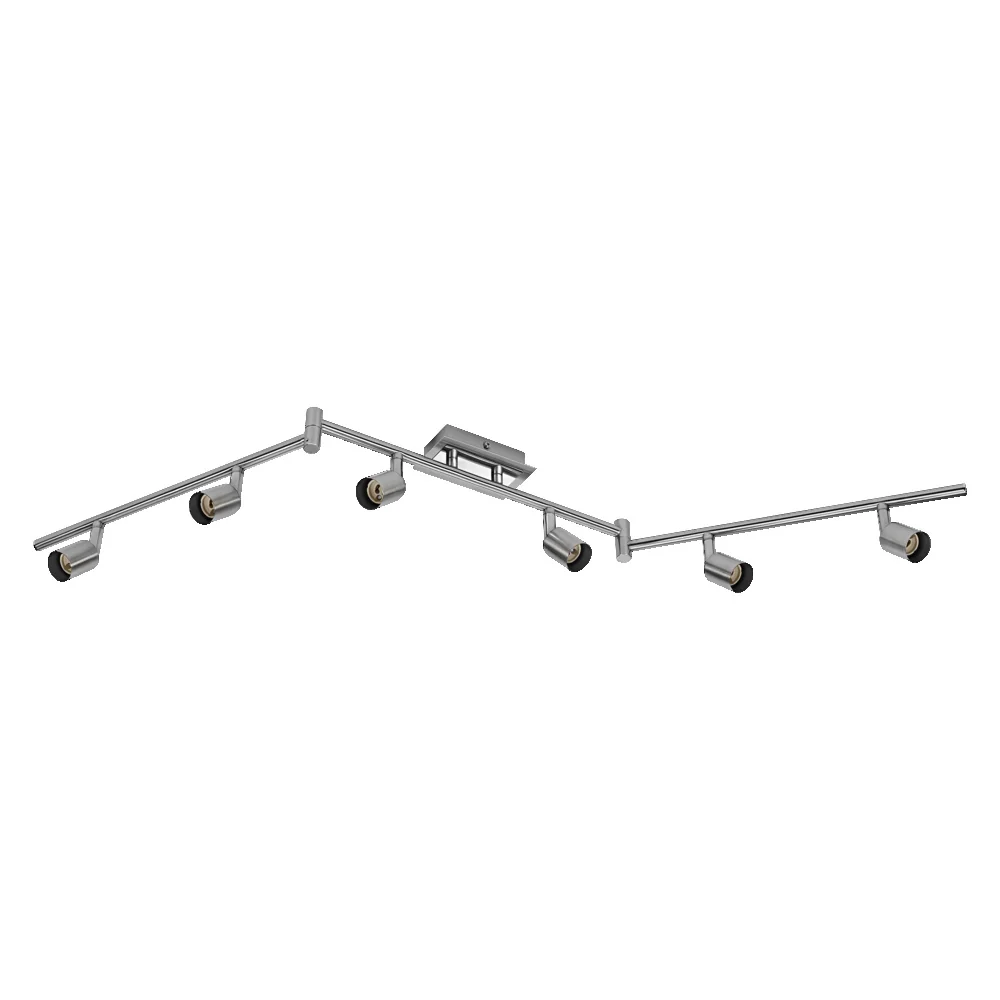 OSRAM LED Spot Cylinder Duo Deckenleuchte 6xGU10 Gebürstetes Nickel – Bild 3
