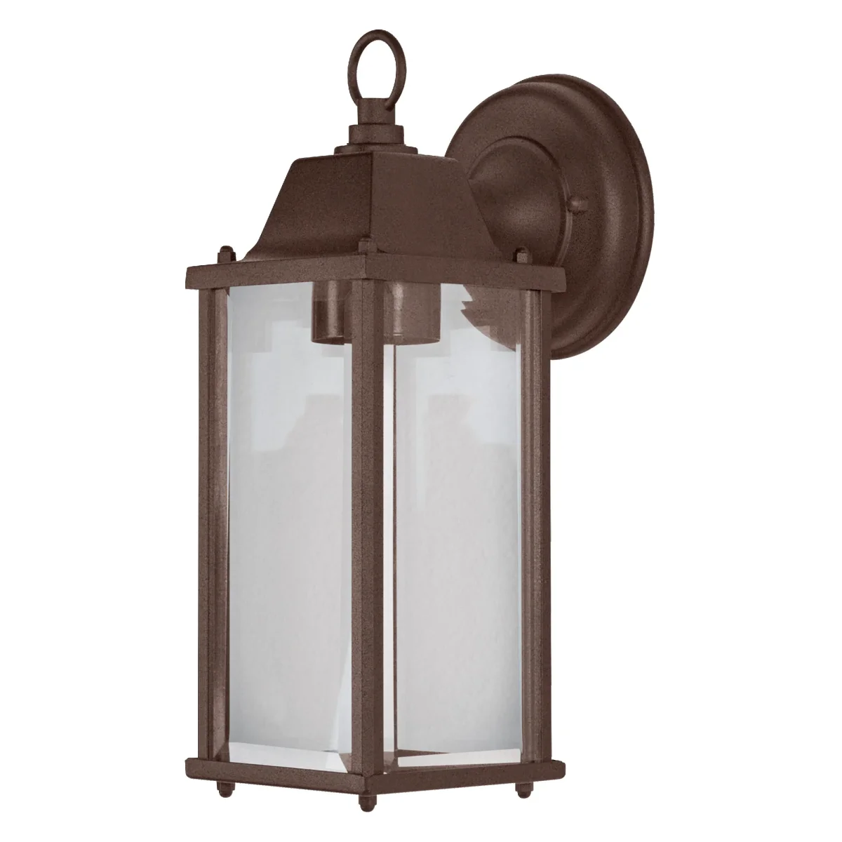 OSRAM Außenwandleuchte, Rust, E27, Aluminiumgehäuse, Glasabdeckung, IP43, 220–240 V, 105 mm Länge, 150 mm Breite, 293 mm Höhe, 1 Leuchtmittel, Mounting screws – Bild 3