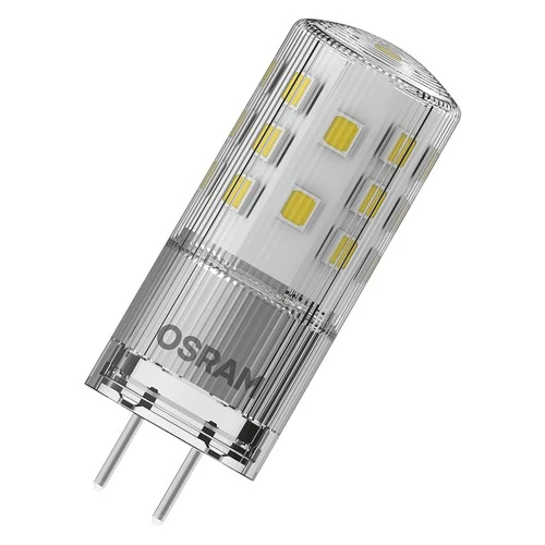 OSRAM LED Stiftsockellampe PIN 12V klar (ex 40W) 4W / 2700K Warmweiß GY6.35 – Bild 3