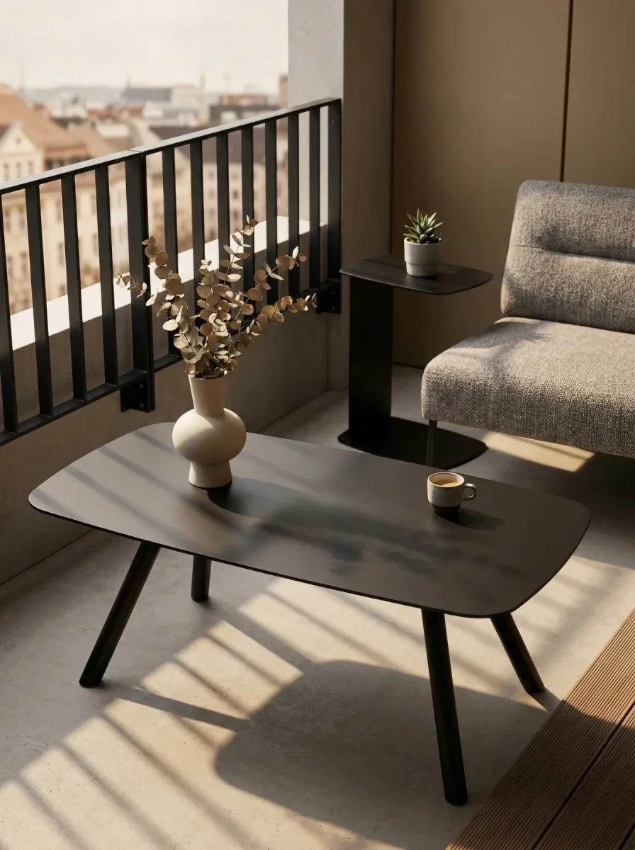 FORMA - Couchtisch aus Metall – Bild 4