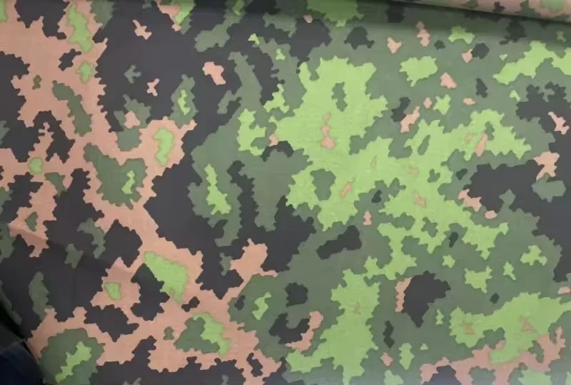 Finnisch Camo M05 Nylon Gewebe – Meterware 150 cm – wasserdicht & robust – Bild 2