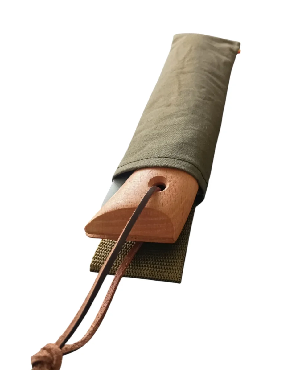 Transporttasche Opinel 18 Klappsäge – Canvas Olivgrün – Bild 5